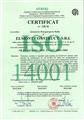 Certificat ISO 14001